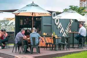 Shipping Container Coffee Shop