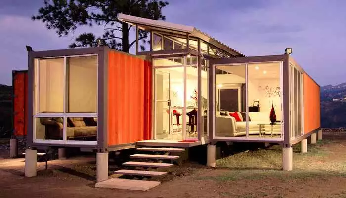 shipping container home