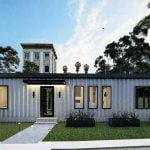 two bedroom shipping container home floor plans