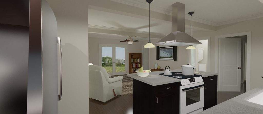 living room area