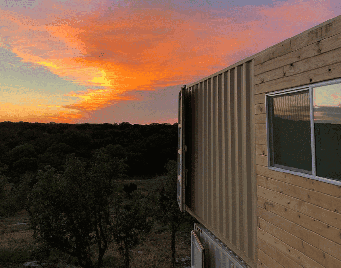 Backcountry Container home
